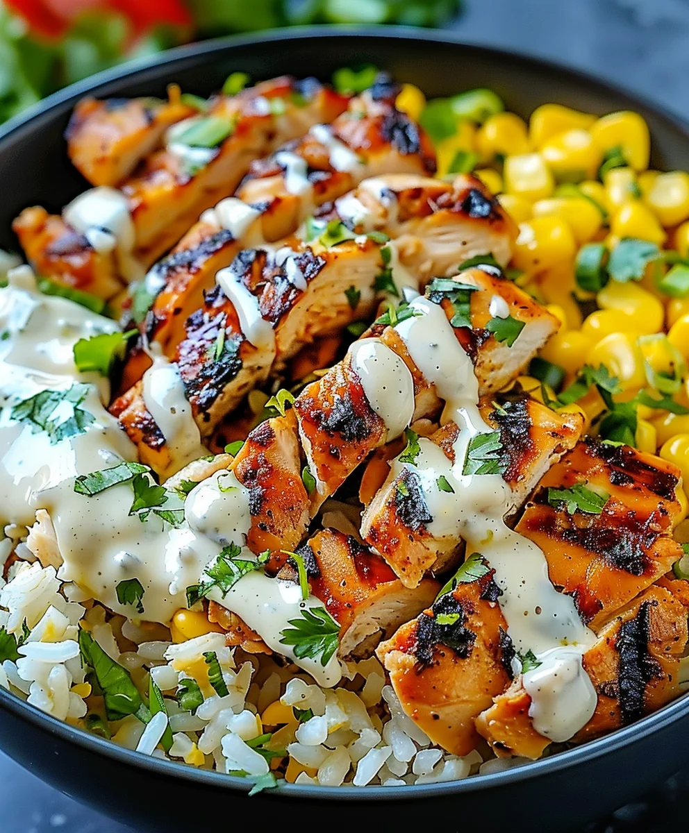 Street Corn Hähnchen Reis Bowl: Einfach, frisch & unwiderstehlich