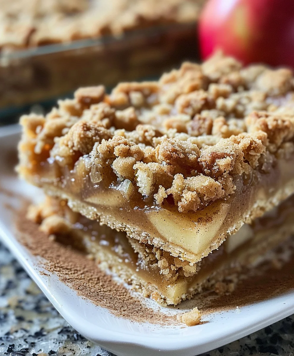 Himmlische Apfel Streusel Riegel: Buttrig, Süß & Gewürzt