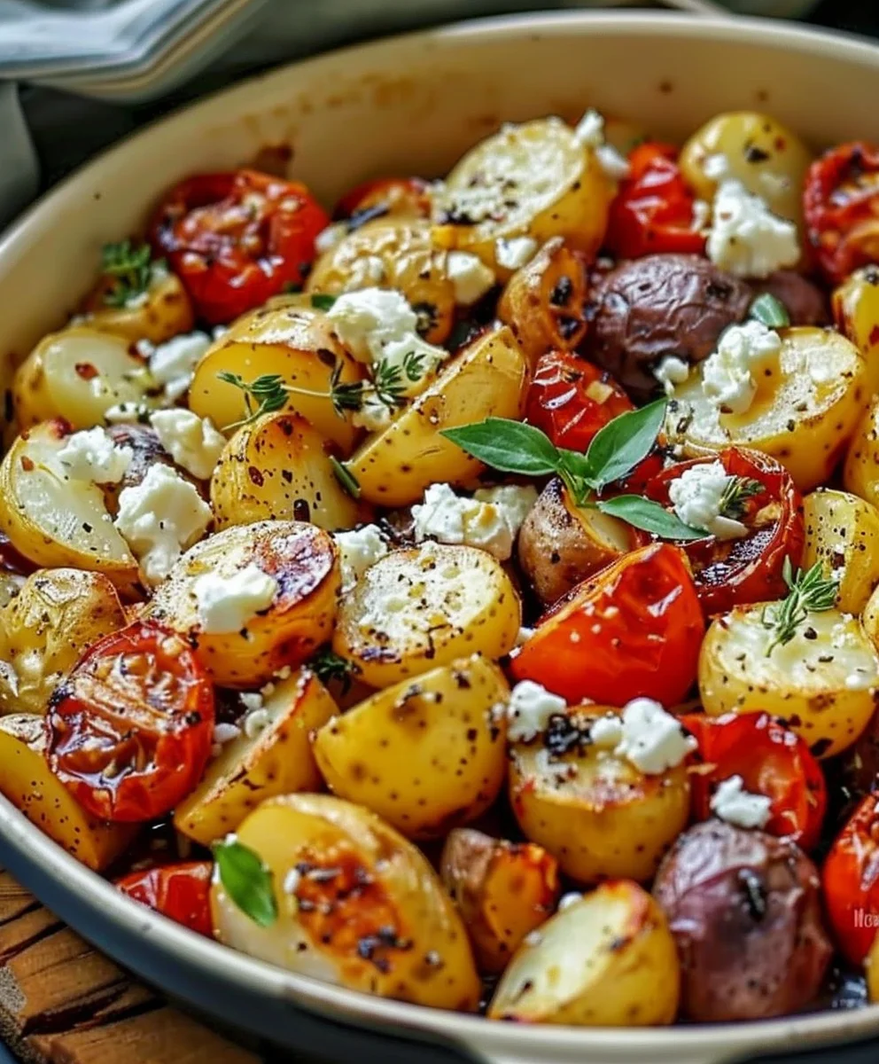 Unglaubliches Feta Kartoffeln Ofengemüse: Dein Rezept!