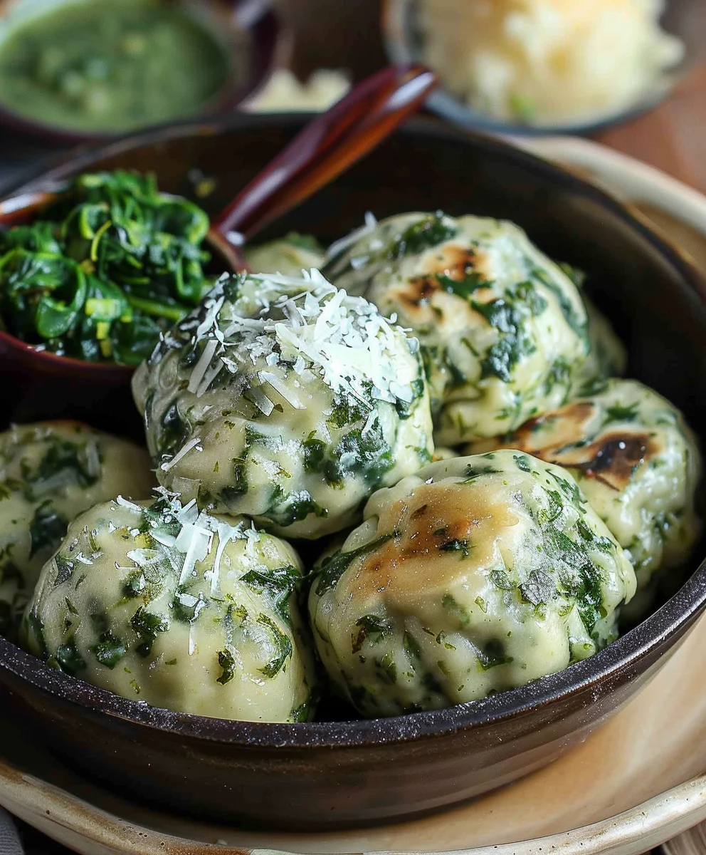Köstliche Spinatknödel: Einfaches & schnelles Familienrezept!