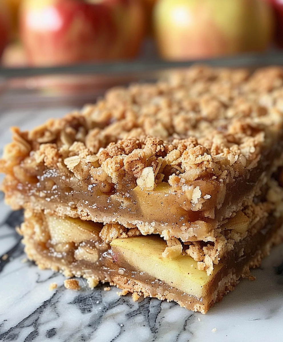 Himmlische Apfel Streusel Riegel: Buttrig, Süß & Gewürzt