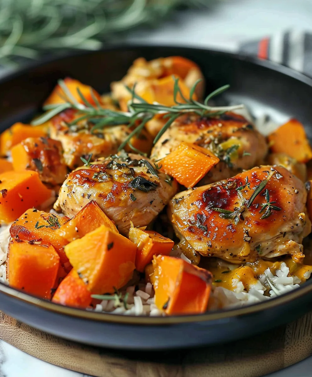 Köstliche Kuerbis Haehnchen Pfanne: Schnell & Einfach