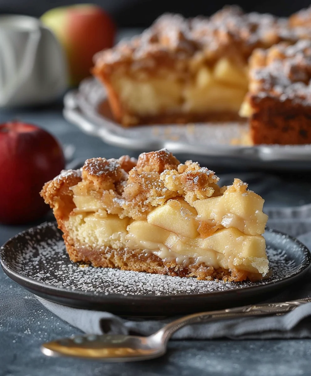 Saftiger Apfel Pudding Kuchen – Einfaches Rezept für Genuss