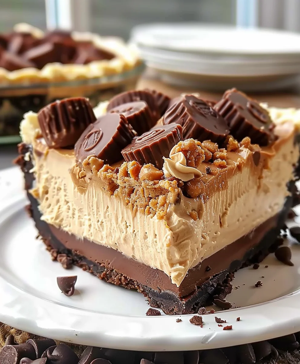 Reeses Erdnussbutter Cup Pie: Gigantisches Rezept für Fans!