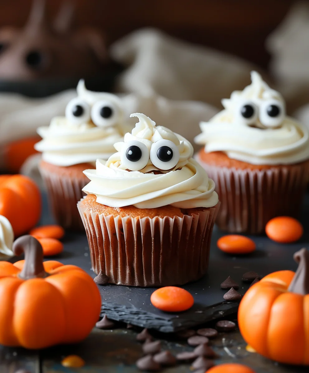 Gruselig lecker: Mummy Cupcakes Rezept für deine Party!