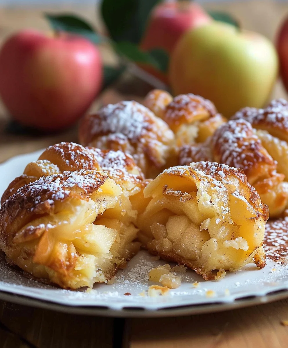 Leckere Apfelschnecken backen – schnelles & einfaches Rezept