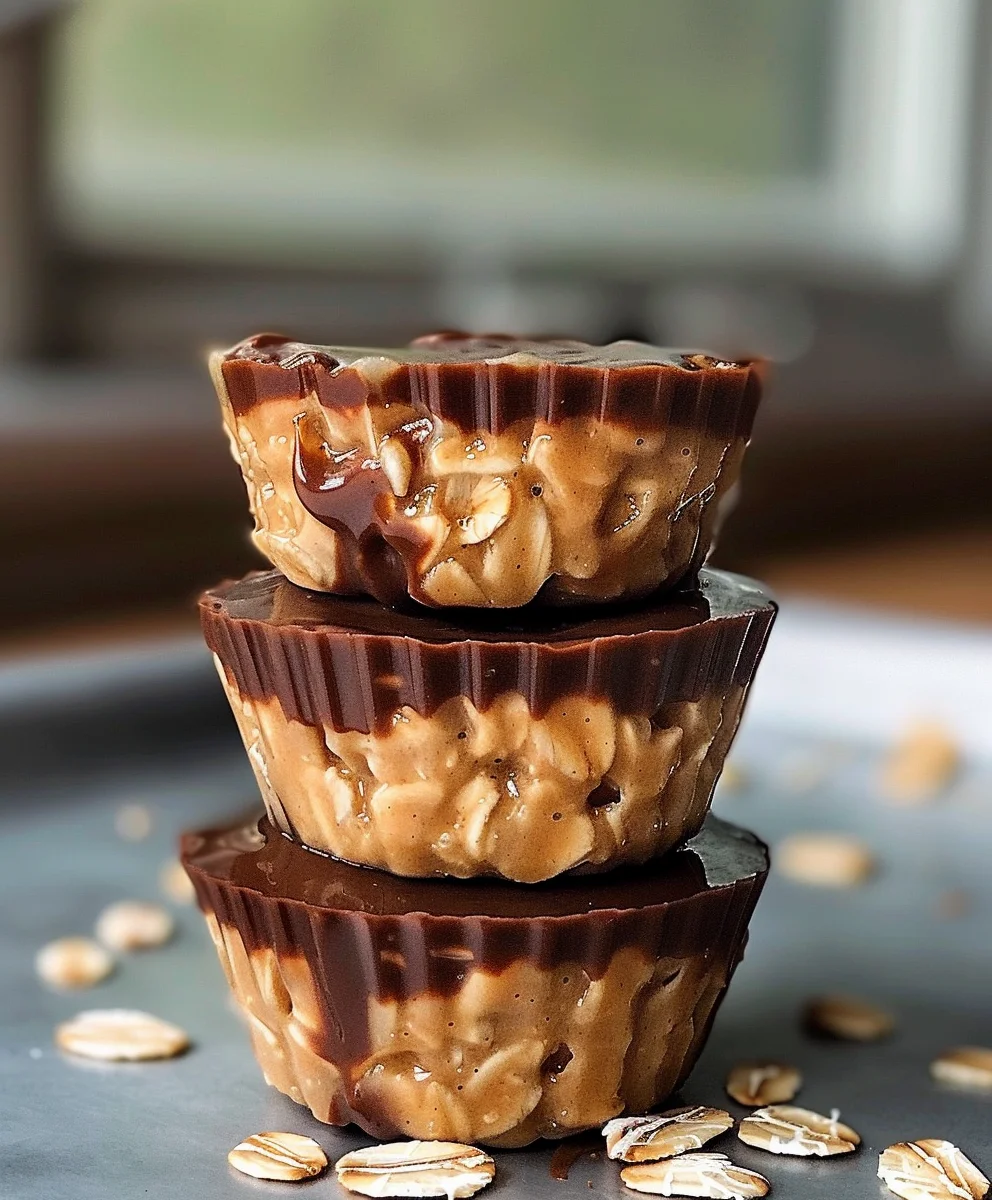 Erdnussbutter Protein Haferflocken Cups: Dein gesunder Start!