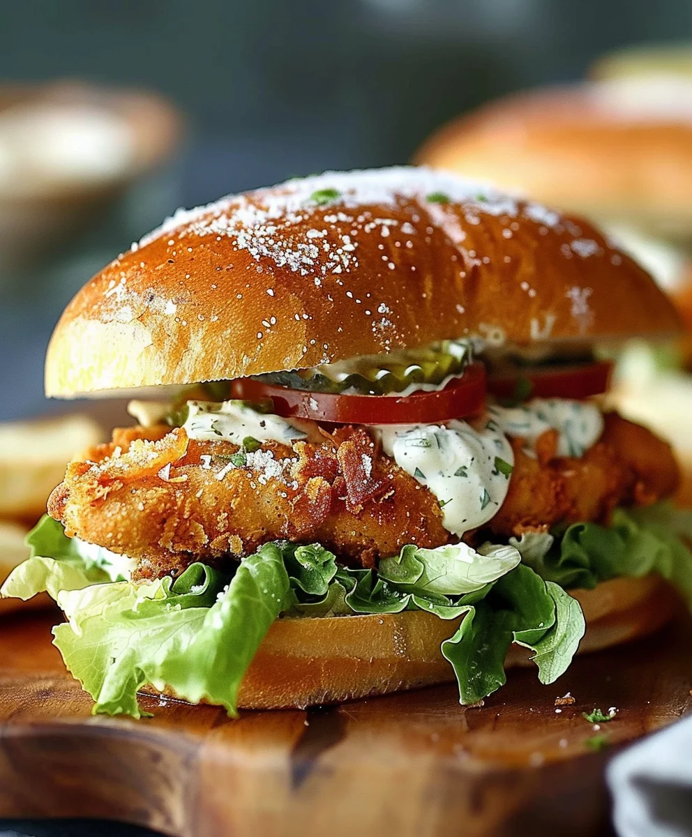 Knuspriges Chicken Caesar Sandwich: Einfach & unwiderstehlich