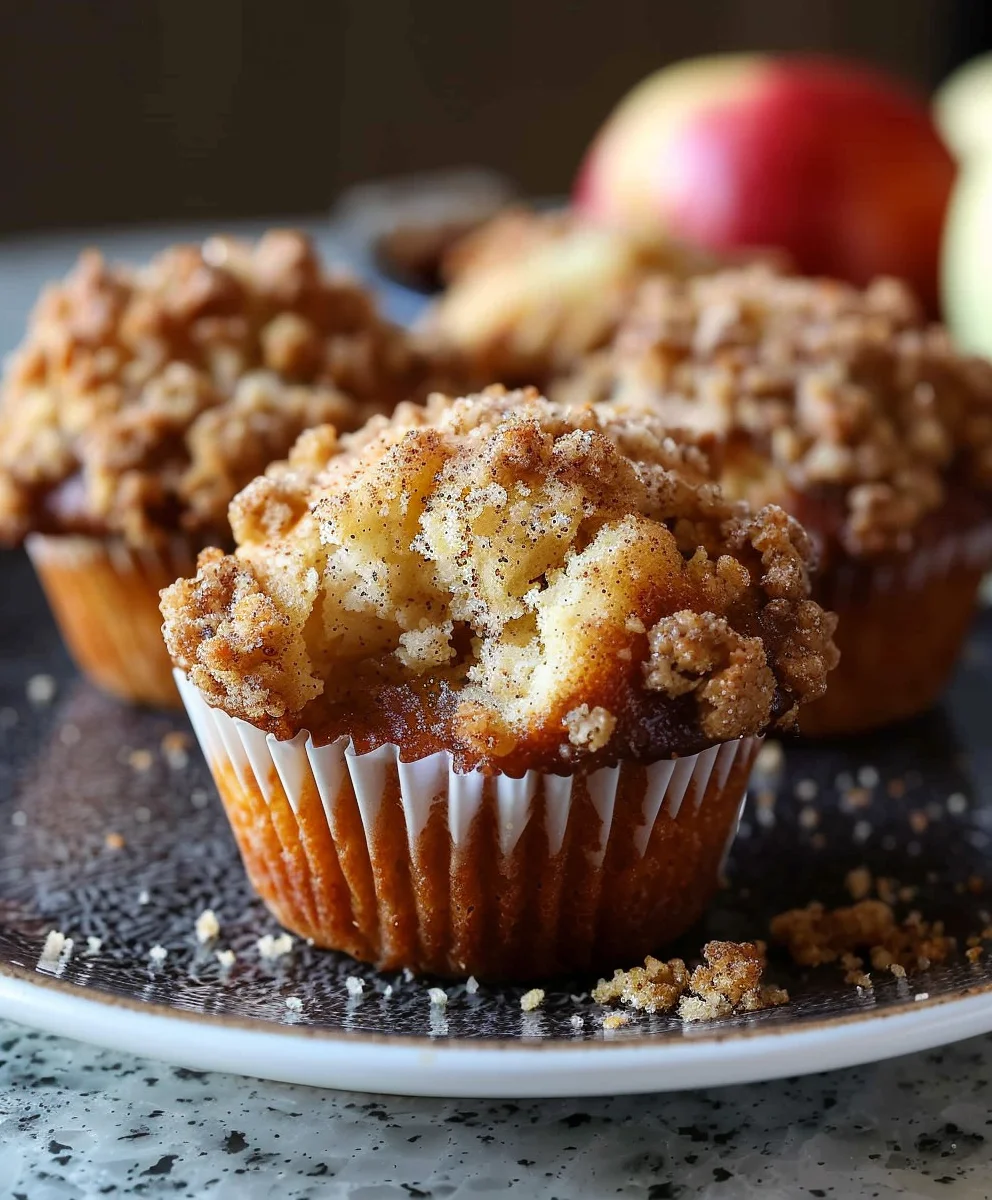 Saftige Apfel-Zimt Streusel Muffins – Bestes Rezept!