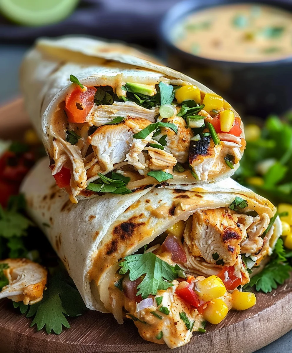 Southwest Chicken Wrap: Ihr schnelles & leckeres Rezept!