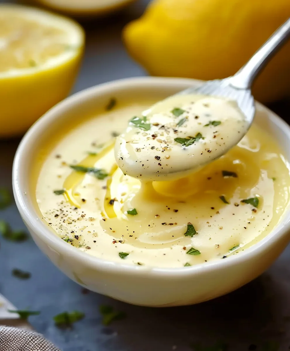Das beste Rezept: Cremige Zitronen-Buttersoße schnell gemacht