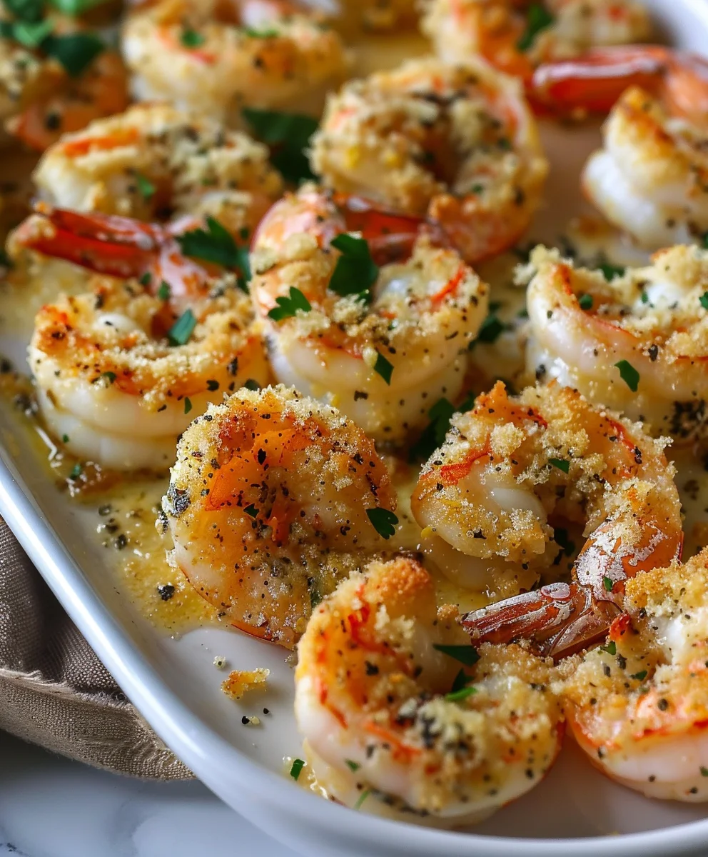 Gebackene Knoblauch Parmesan Garnelen: Dein neues Lieblingsrezept!