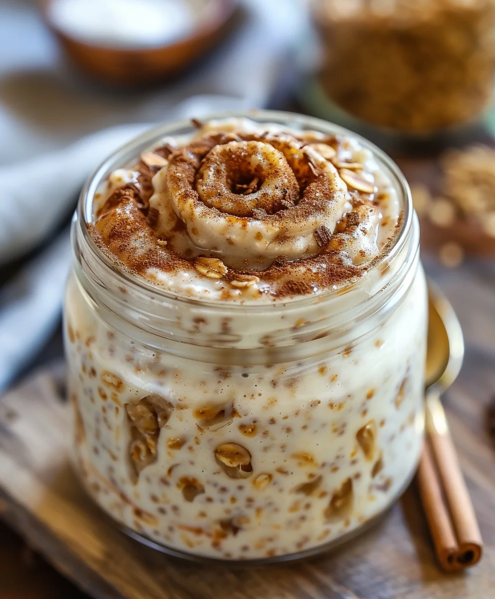 Zimtschnecken Overnight Oats: Cremig, lecker & fix gemacht!
