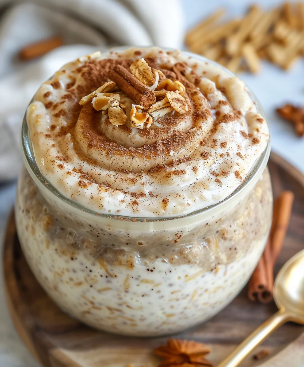 Zimtschnecken Overnight Oats: Cremig, lecker & fix gemacht!