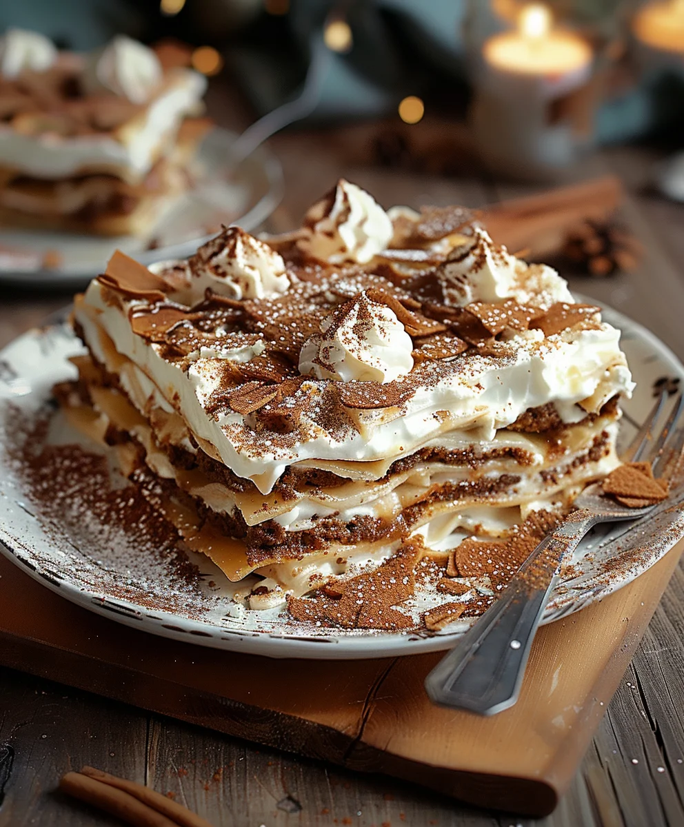 Lebkuchen Lasagne: Festlicher Dessert-Traum für Genießer!