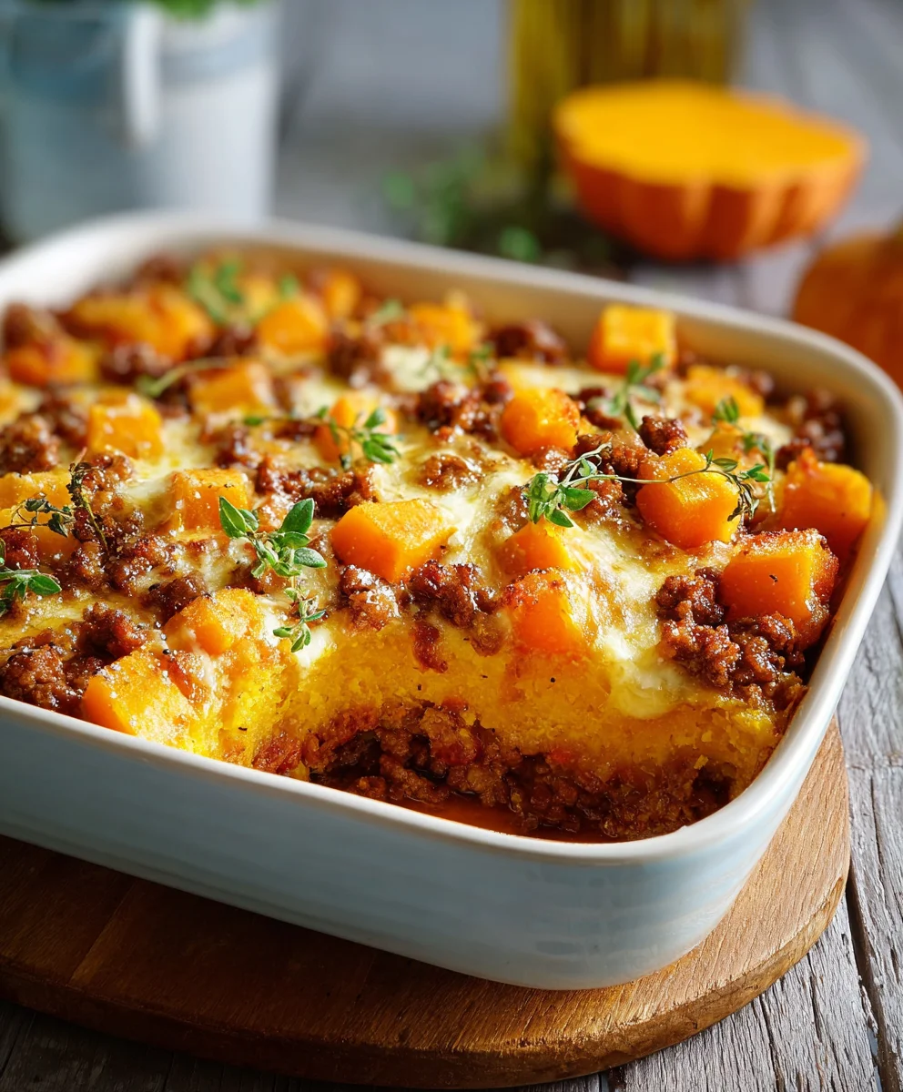 Der beste Kurbis Hackfleisch Auflauf: Rezept zum Verlieben!