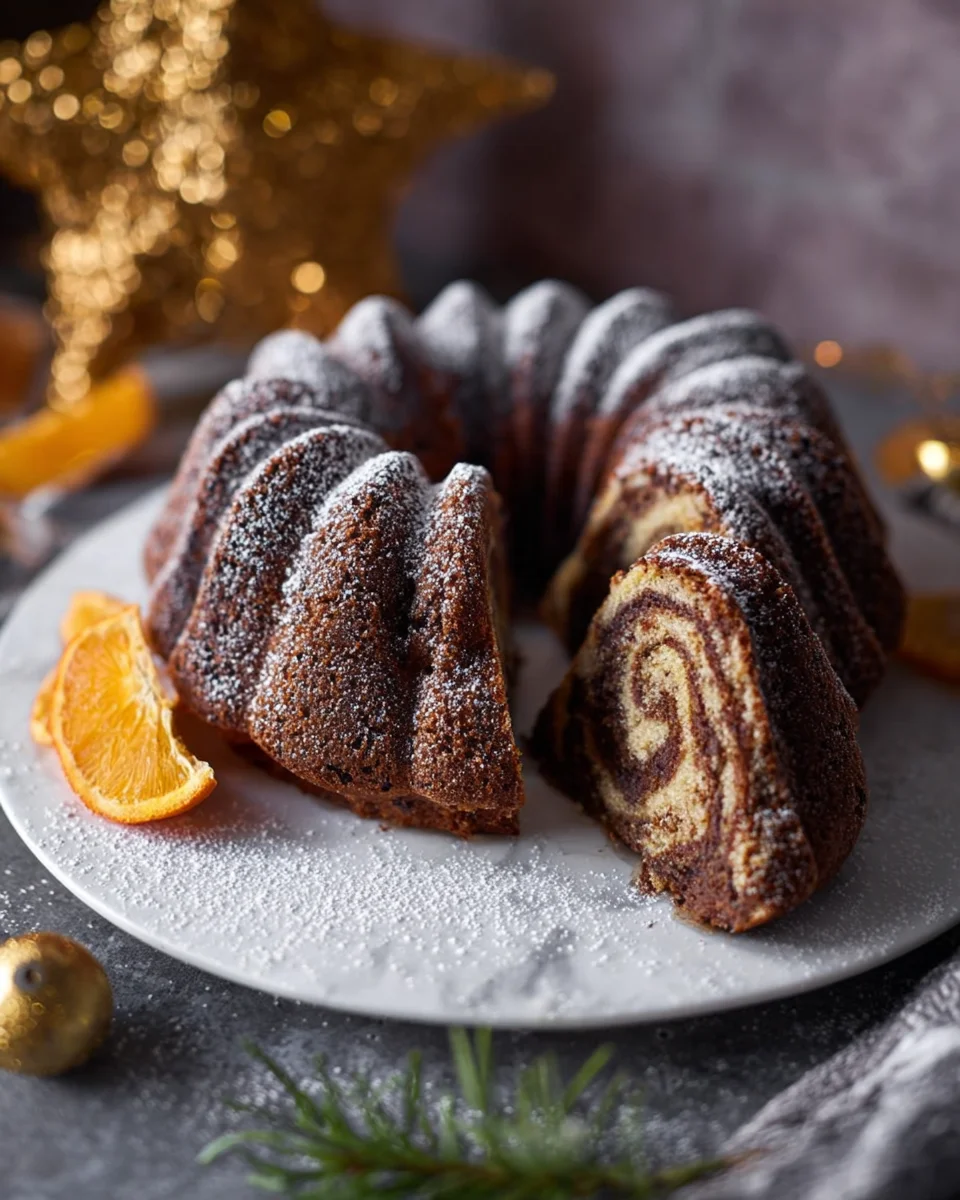 Marmor Lebkuchen Gugelhupf: Dein Winter-Weihnachtskuchen