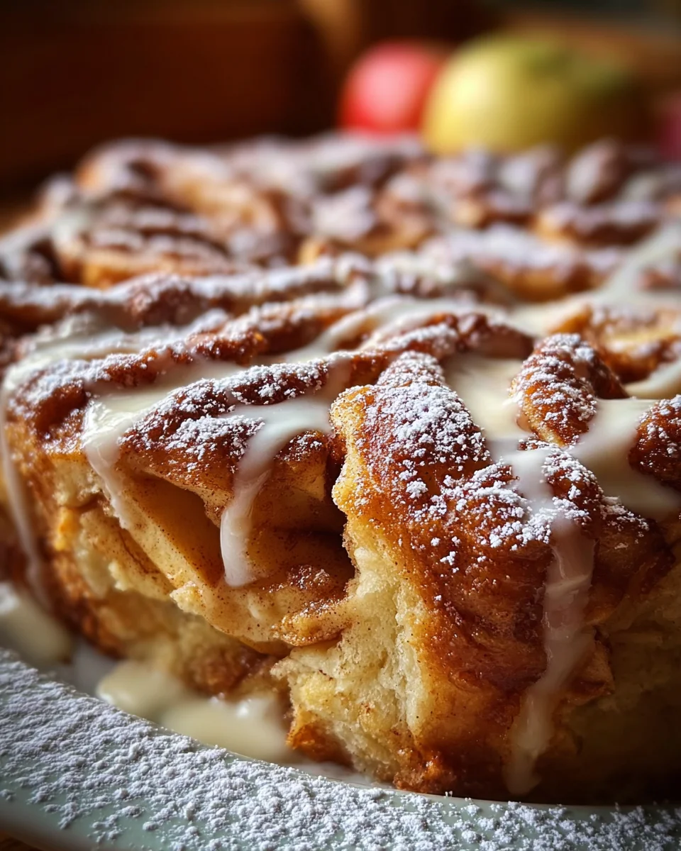 Zimtschnecken Apfelkuchen Rezept: Backen für den Herbst