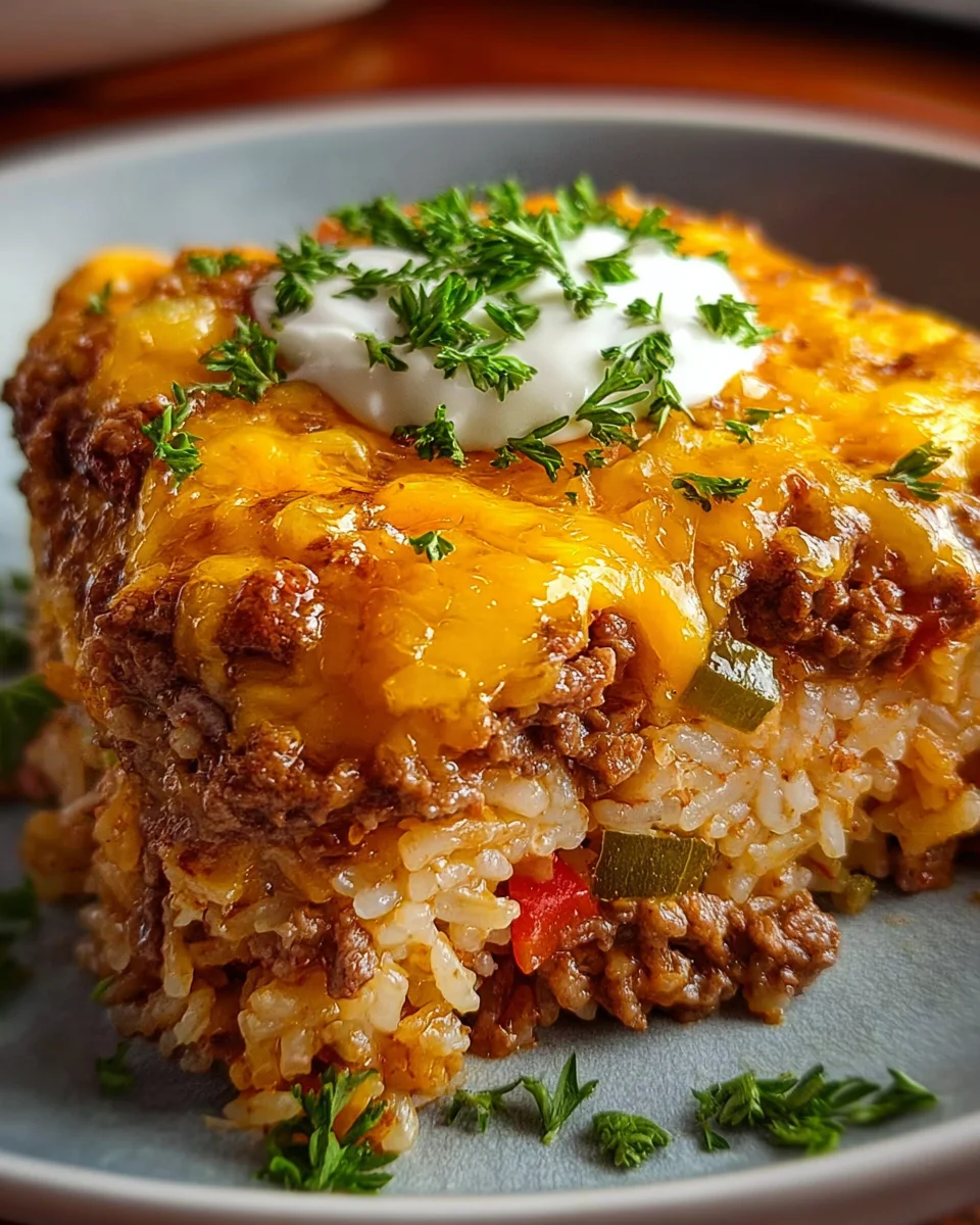 Einfacher Rinderhackfleisch Reisauflauf: Dein perfektes Rezept