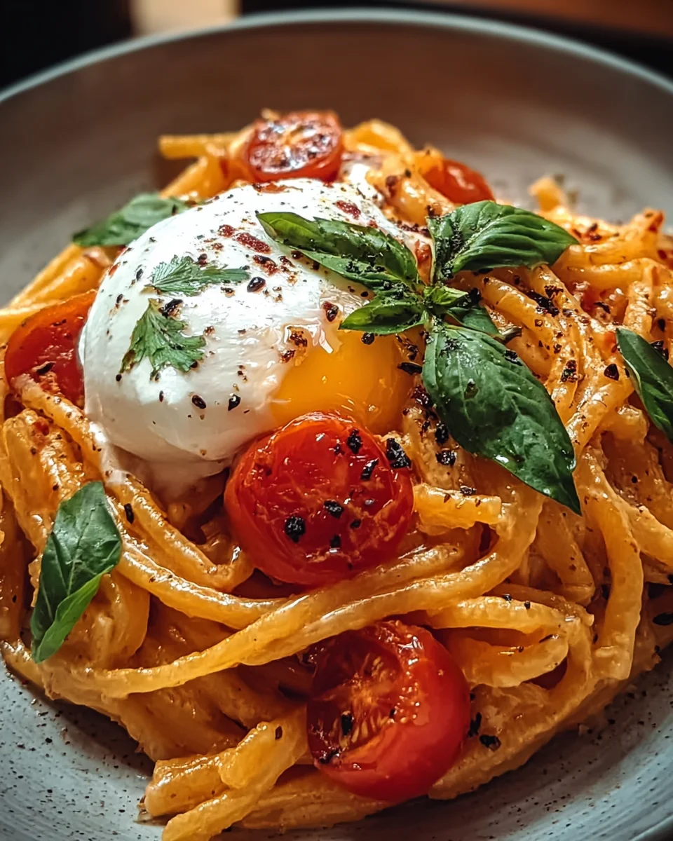 Cremige Tomaten Burrata Pasta: Schnelles Feinschmecker-Rezept