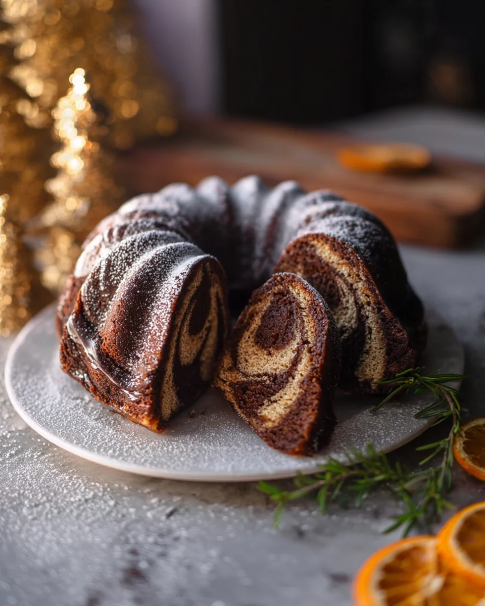 Marmor Lebkuchen Gugelhupf: Dein Winter-Weihnachtskuchen