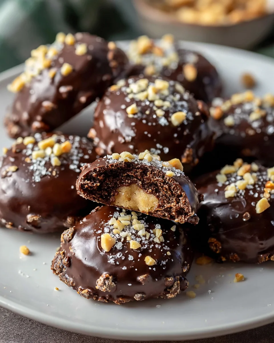 Himmlische Rocher Plätzchen: Nougat-Schoko Weihnachtskekse