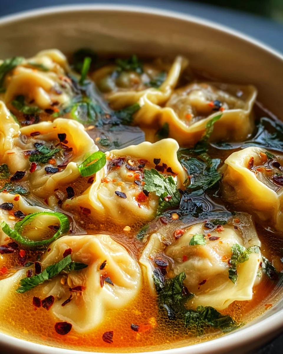 Köstliche Gyoza Suppe: Dein einfaches Rezept mit Rindfleisch