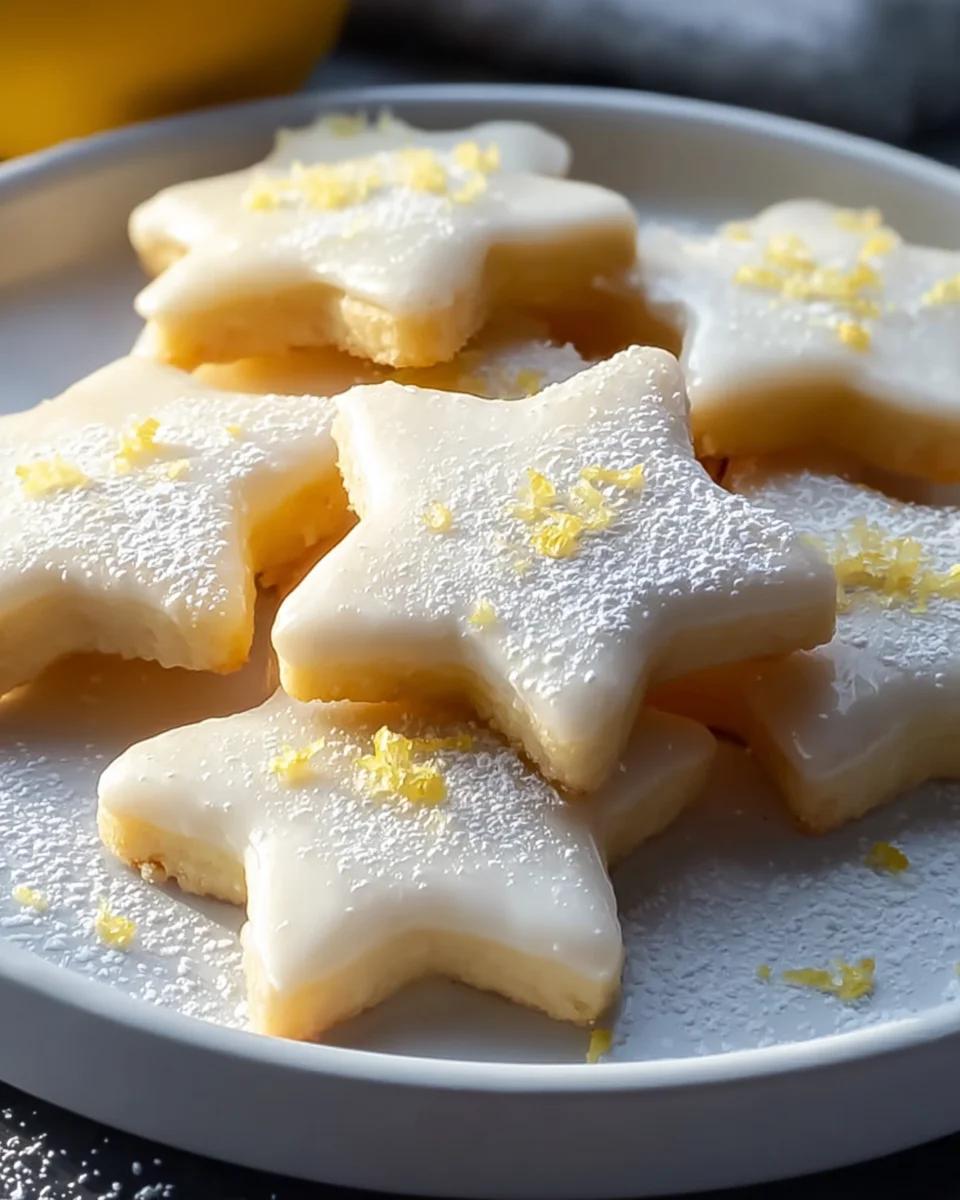 Zarte Zitronensterne – Ultimatives Rezept für puren Genuss