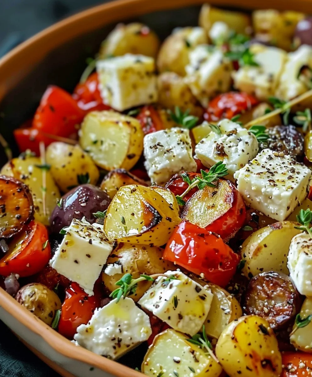 Feta Kartoffeln Ofengemüse: Unglaublich Lecker & Einfach!