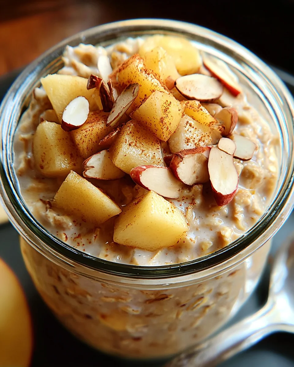 Köstliche Apple Cinnamon Overnight Oats – Dein einfaches Rezept
