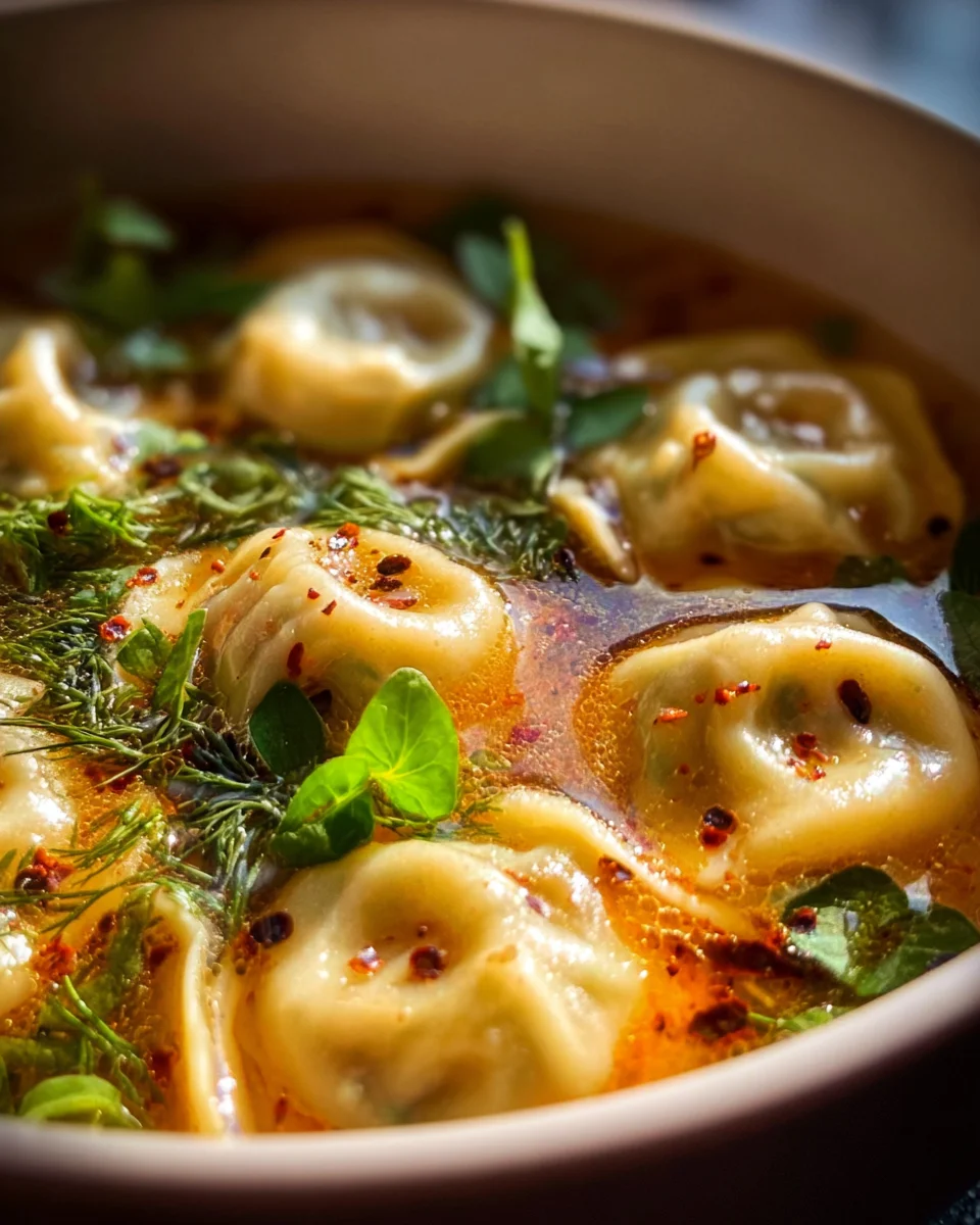 Köstliche Gyoza Suppe: Dein einfaches Rezept mit Rindfleisch