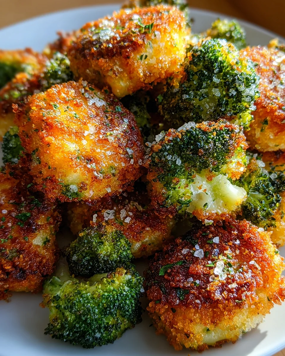 Knusprige Brokkoli Kaese Nuggets: Einfach, schnell & lecker!