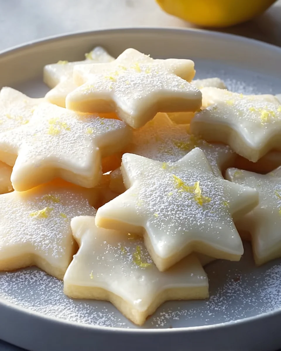 Zarte Zitronensterne – Ultimatives Rezept für puren Genuss