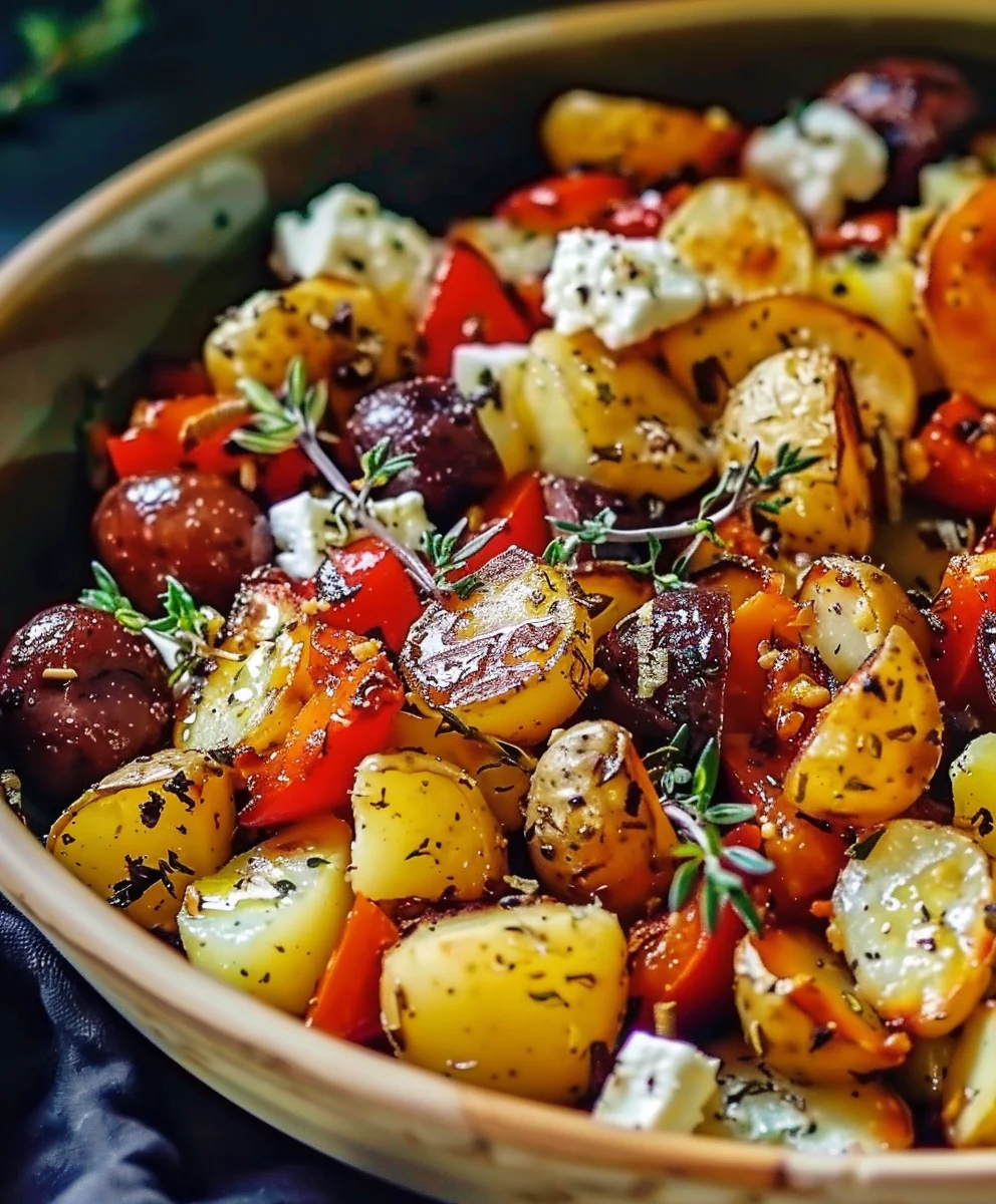 Feta Kartoffeln Ofengemüse: Unglaublich Lecker & Einfach!