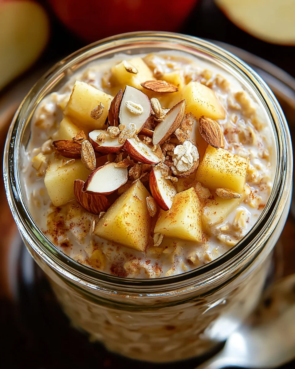 Köstliche Apple Cinnamon Overnight Oats – Dein einfaches Rezept