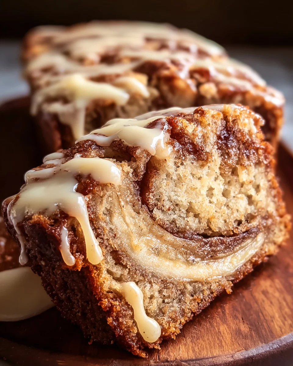 Cinnamon Roll Bananenbrot: Süße Verführung einfach selber backen