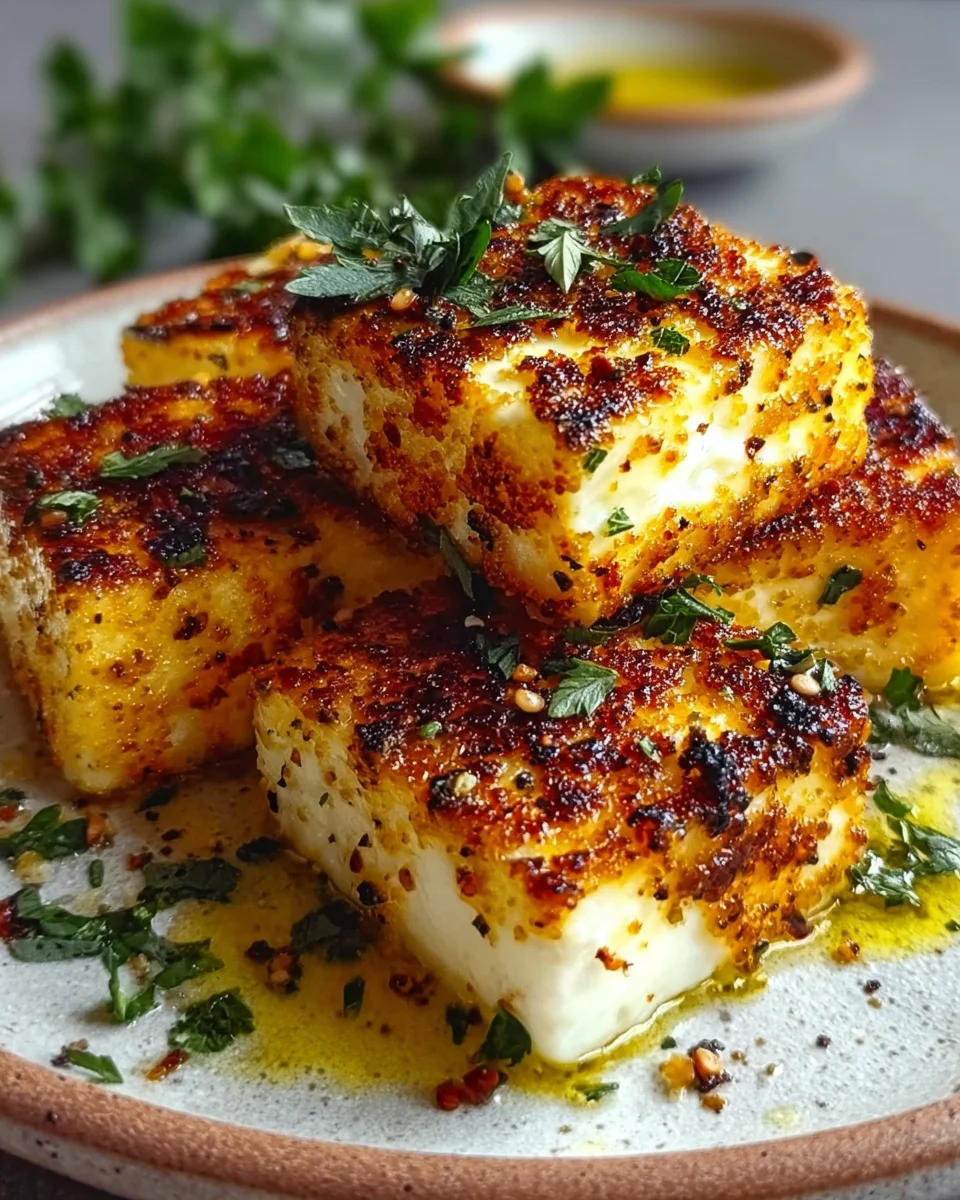 Knuspriger Feta aus dem Airfryer – Dein leichter Snack!