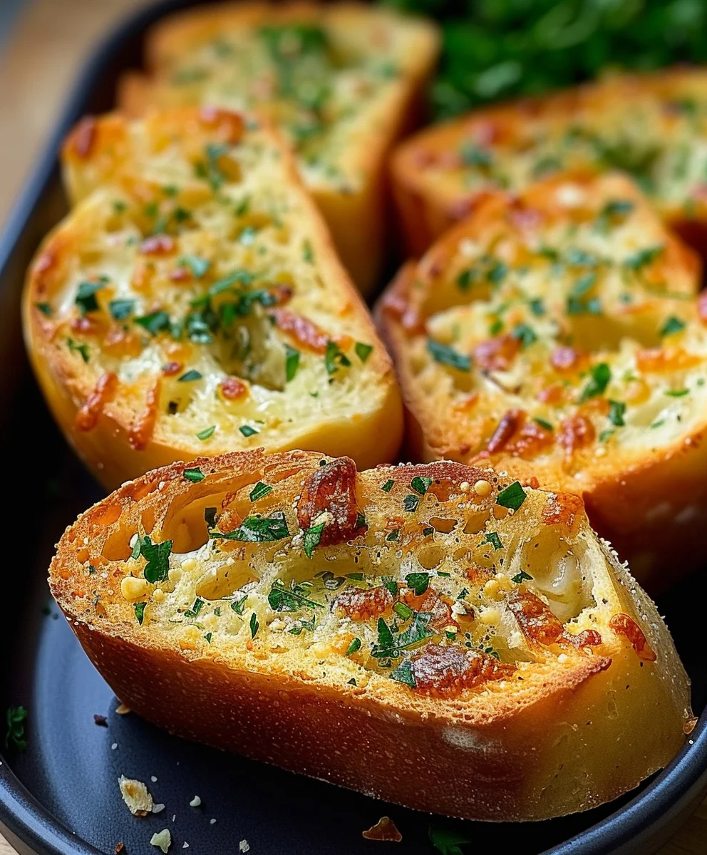 Airfryer Knoblauchbrot: Knusprig, schnell & aromatisch!