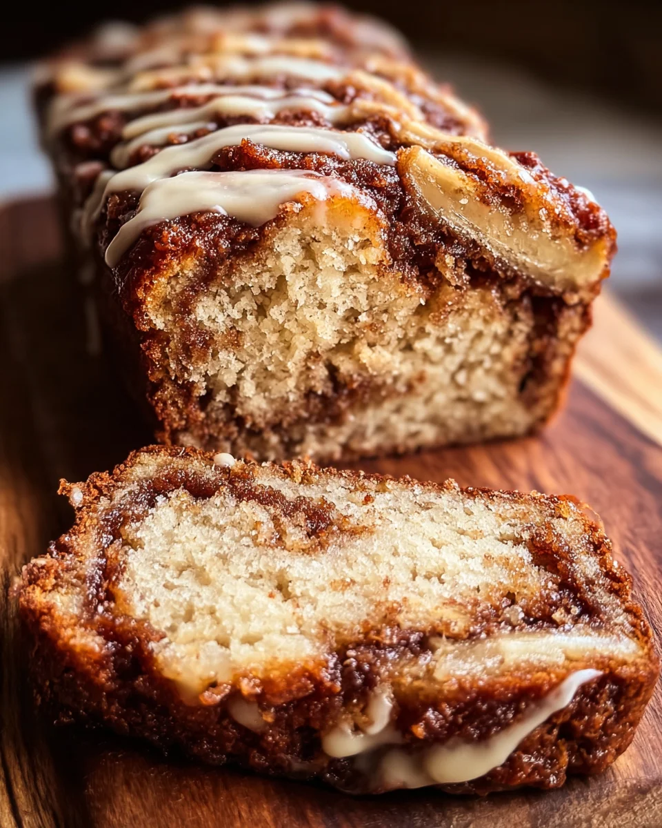 Cinnamon Roll Bananenbrot: Süße Verführung einfach selber backen