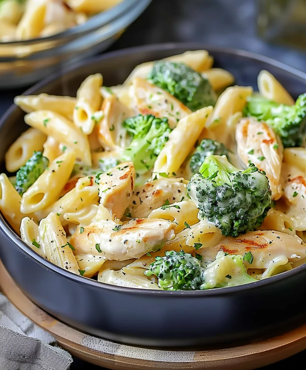 Cremige Hähnchen Brokkoli Pasta: Schnell & Lecker!