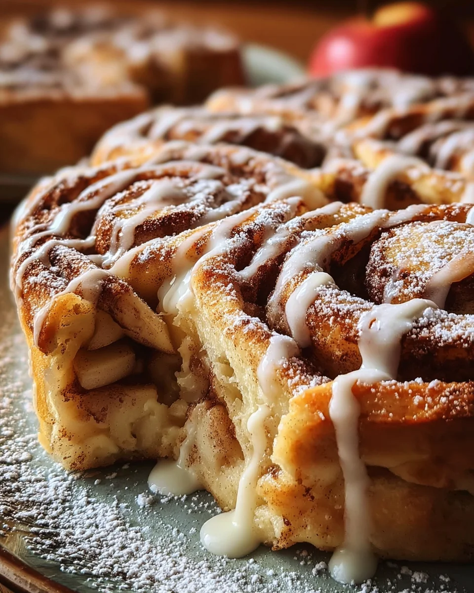 Zimtschnecken Apfelkuchen Rezept: Backen für den Herbst