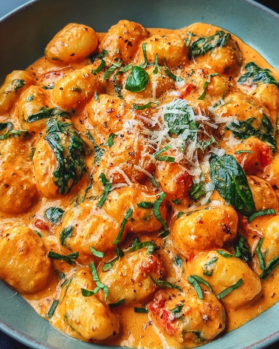 Ultimative Schnelle Gnocchi Pfanne: Tomate & Spinat
