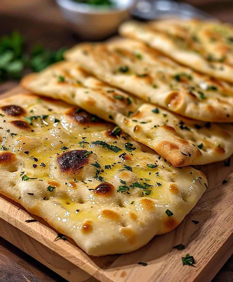 Blitzschnelles Airfryer Knoblauch-Fladenbrot – Einfach Köstlich