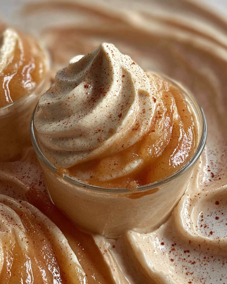 Himmlische Zimtcreme mit Apfelmus: Ein Traumdessert!