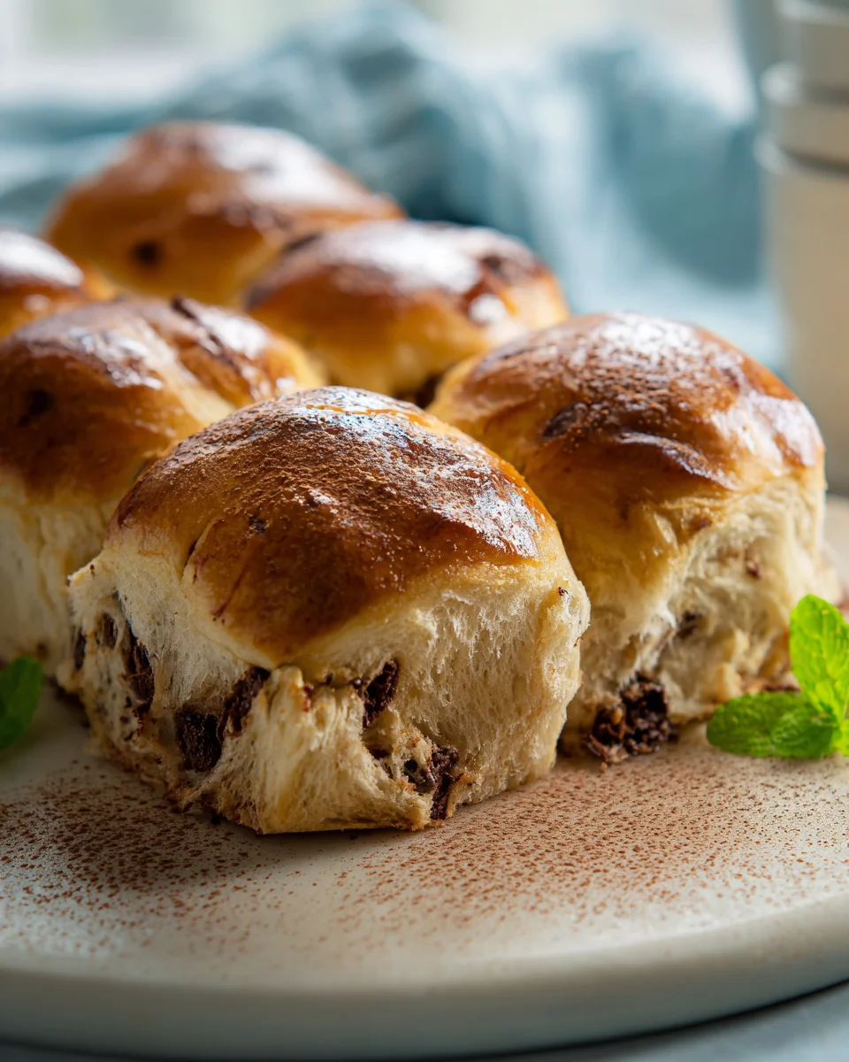 Echte Softies: Weiche Schokoladen Brötchen für Schokoladenliebhaber