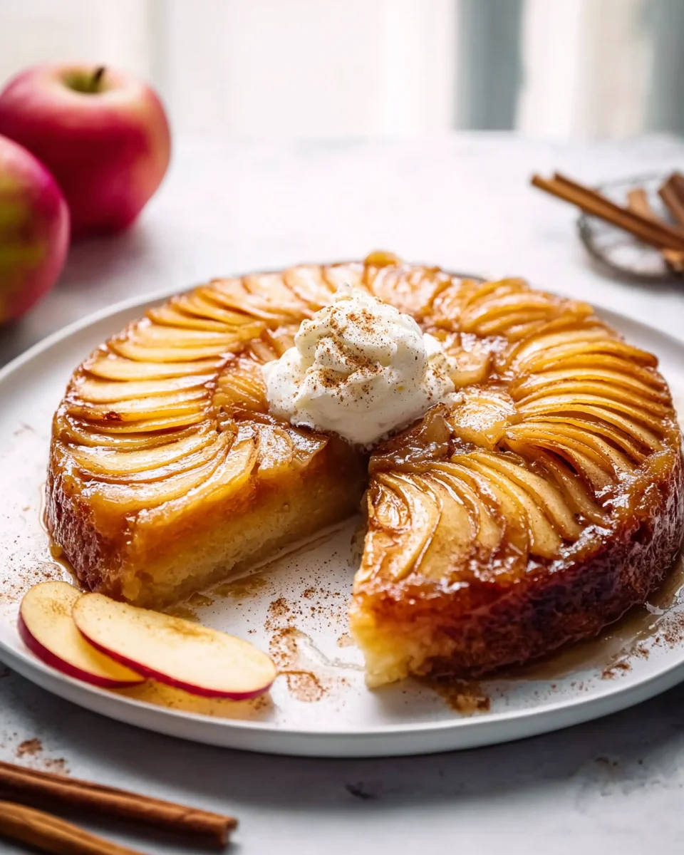 Saftiger Apfel-Umdreht-Kuchen: Ein unwiderstehliches Rezept!