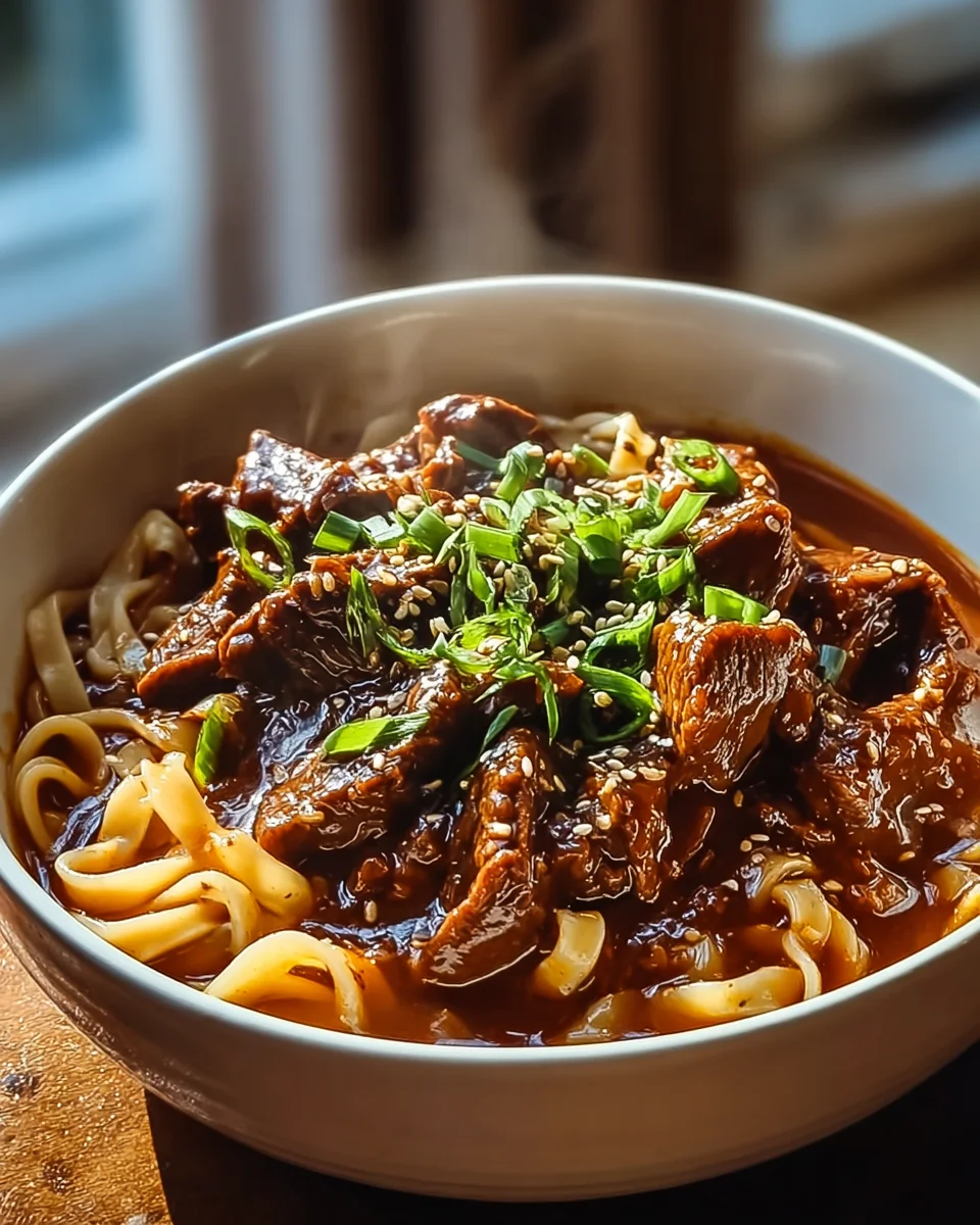 Entdecke: Koreanische Rindfleisch Nudeln – Das ultimative Rezept!