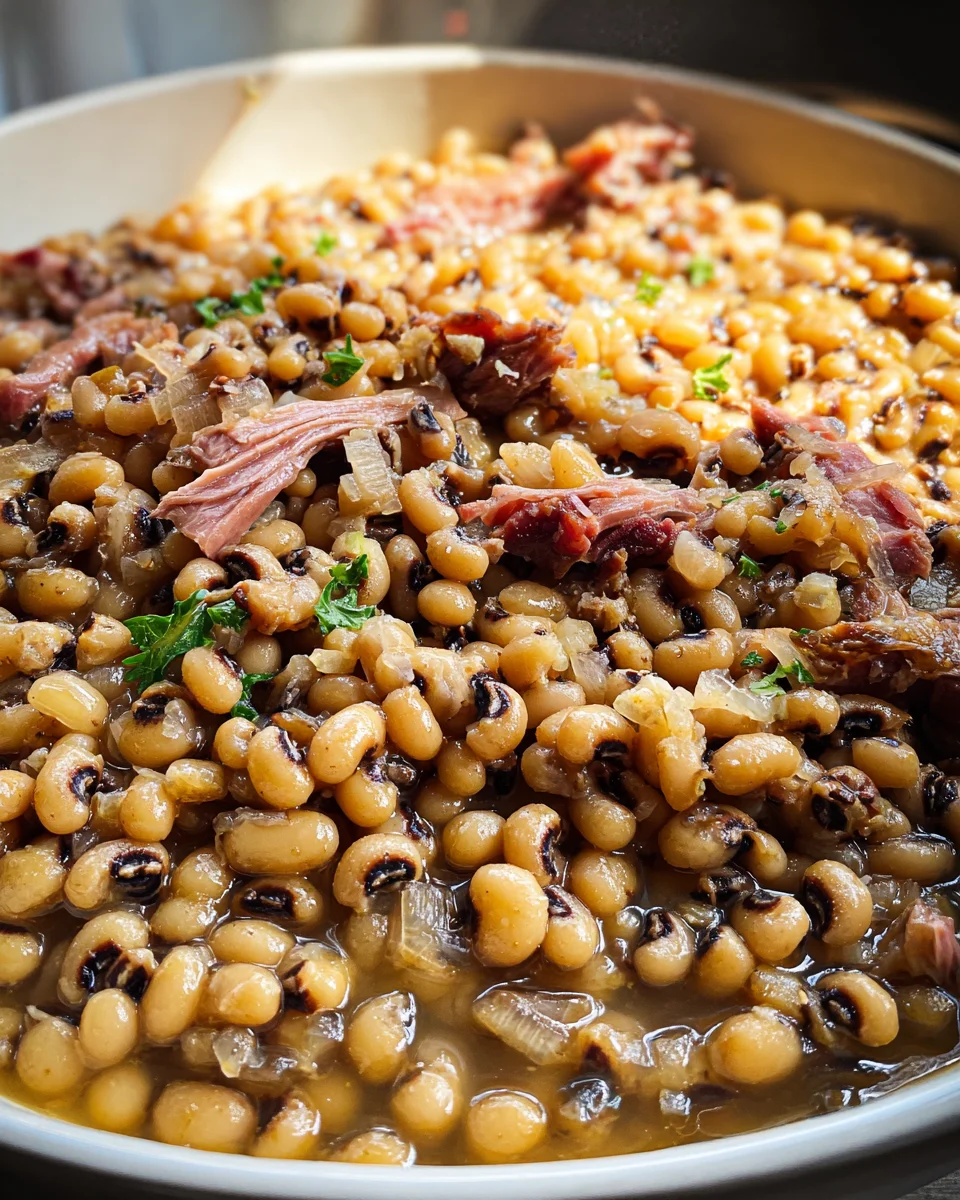 Leckere Black Eyed Peas aus dem Slow Cooker Instant Pot