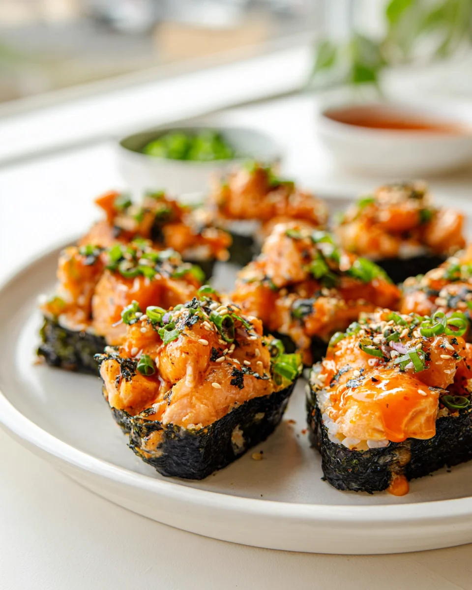 Viral: Einfache Gebackene Lachs Sushi Cups – Lecker!