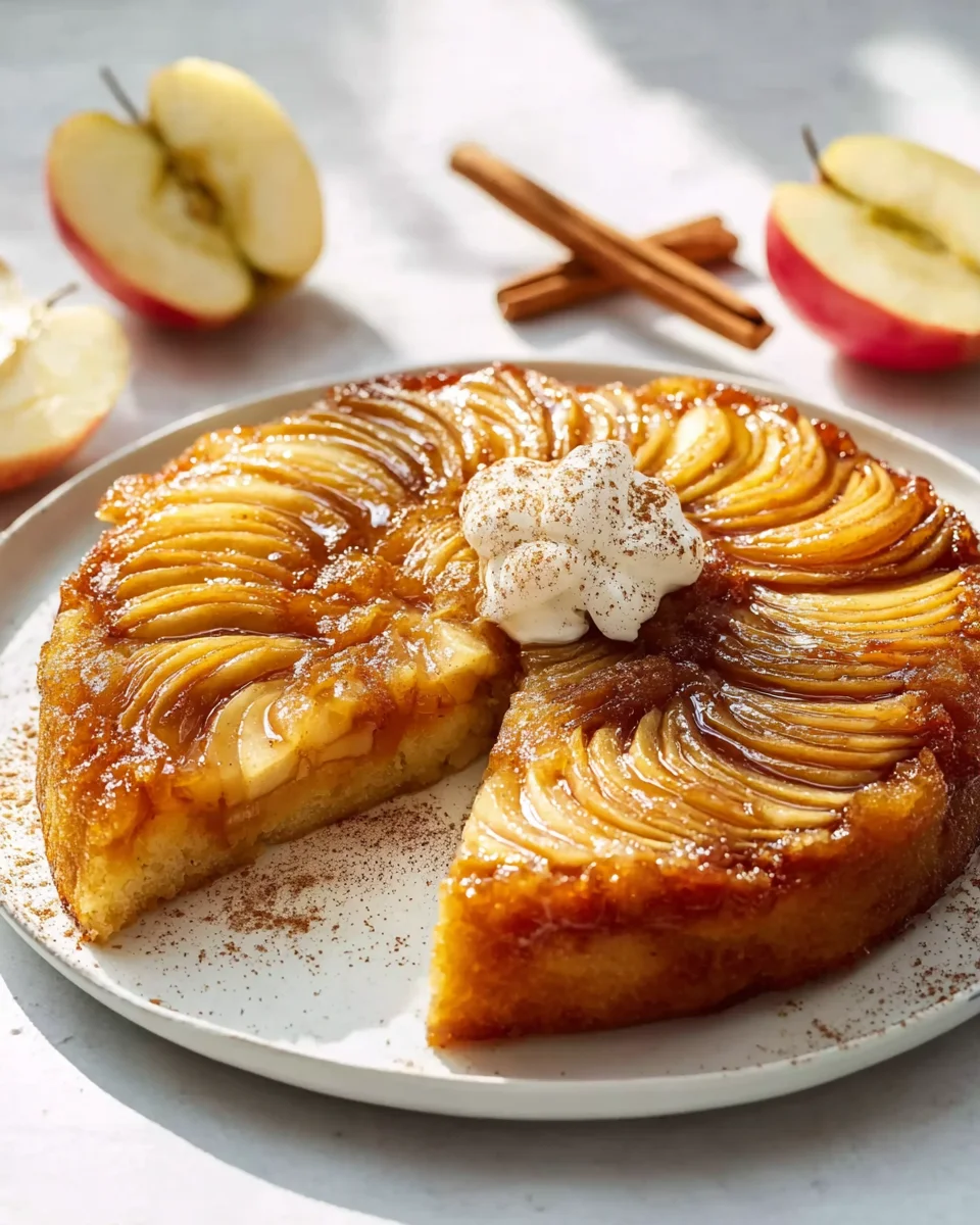 Saftiger Apfel-Umdreht-Kuchen: Ein unwiderstehliches Rezept!
